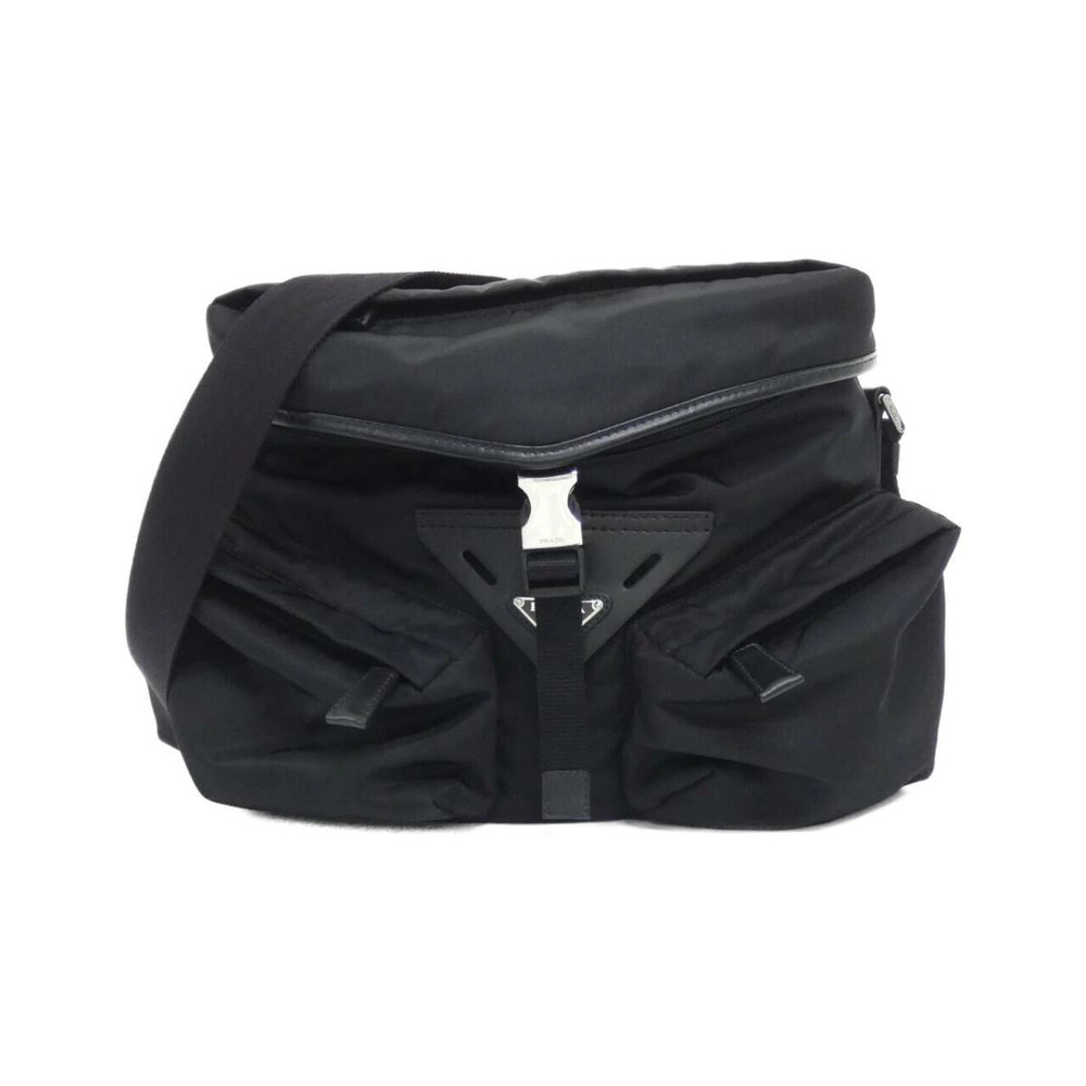 Prada messenger bag black Tessuto